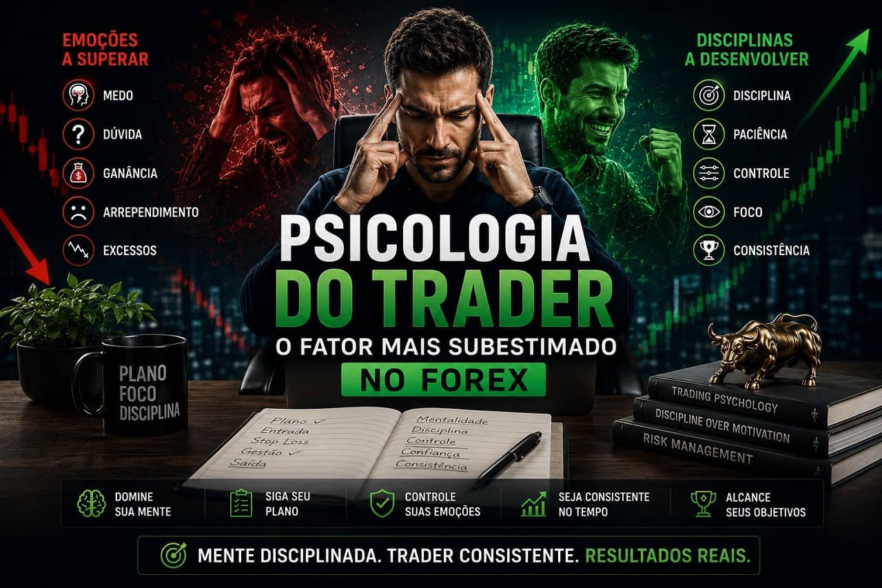 Psicologia do trader: o fator mais subestimado no Forex